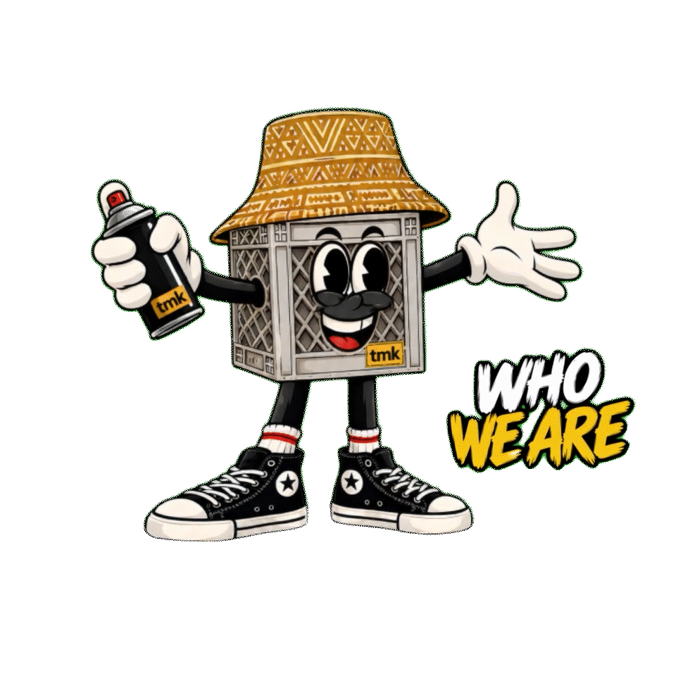 The Media Krate mascot